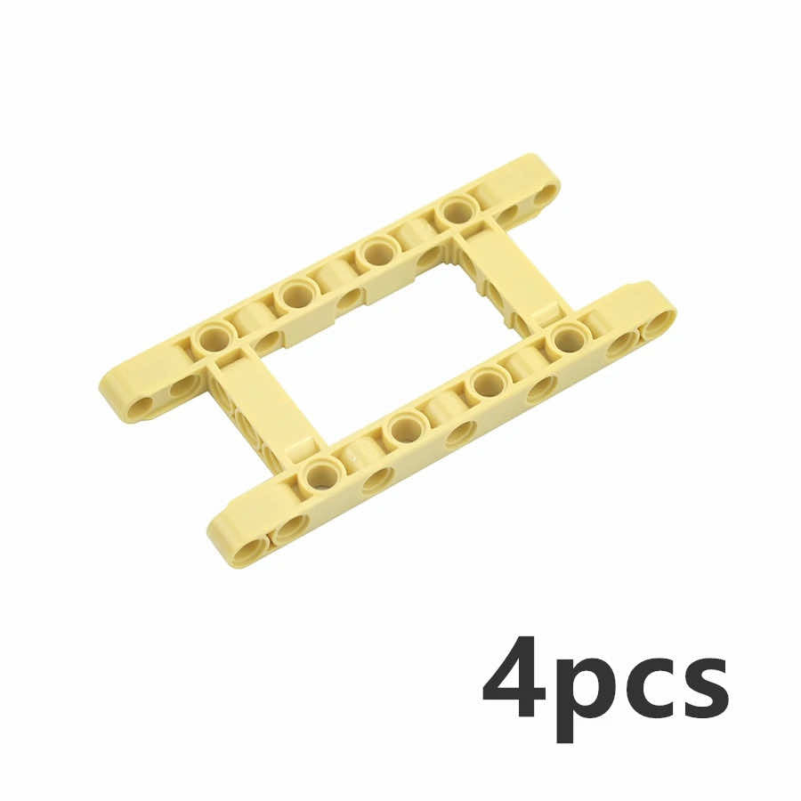 4pc Technic Liftarm Frame Hole 64178 5x11 5x7 for Lego Kits Building Blocks Sets