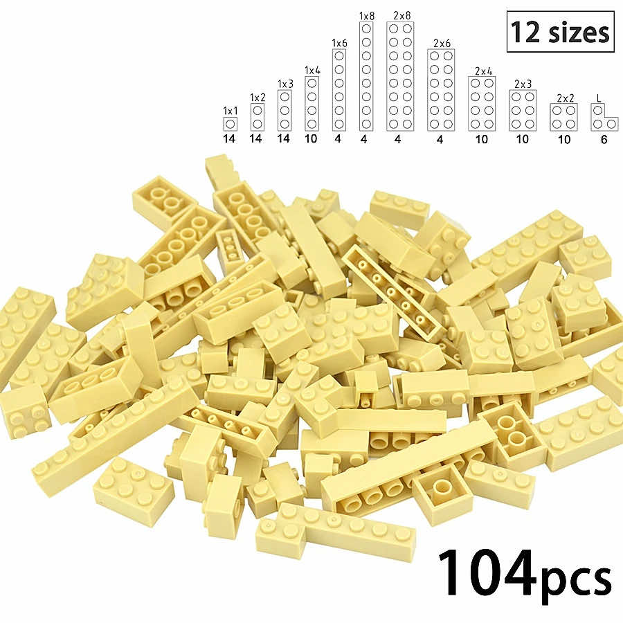 1x2 1x3 1x4 Wall Doors Windows MOC Parts for Lego Kit bricks Building Blocks Set