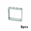 House City Thick Window Door Frame 60596 Parts for Lego Building Block Sets DIY 12 | The Drift Art Co.