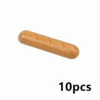 City Food Fish Apple Hot Dog Cake Pizza accessories for Lego Building Block Sets 62 | The Drift Art Co.