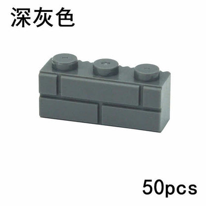 1x2 1x3 1x4 Wall Doors Windows MOC Parts for Lego Kit bricks Building Blocks Set