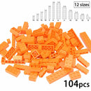 1x2 1x3 1x4 Wall Doors Windows MOC Parts for Lego Kit bricks Building Blocks Set 81 | The Drift Art Co.