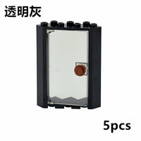 House City Windows 4x4x6 Doors 28327 Door Parts for Lego Building Block Sets DIY | The Drift Art Co. 16