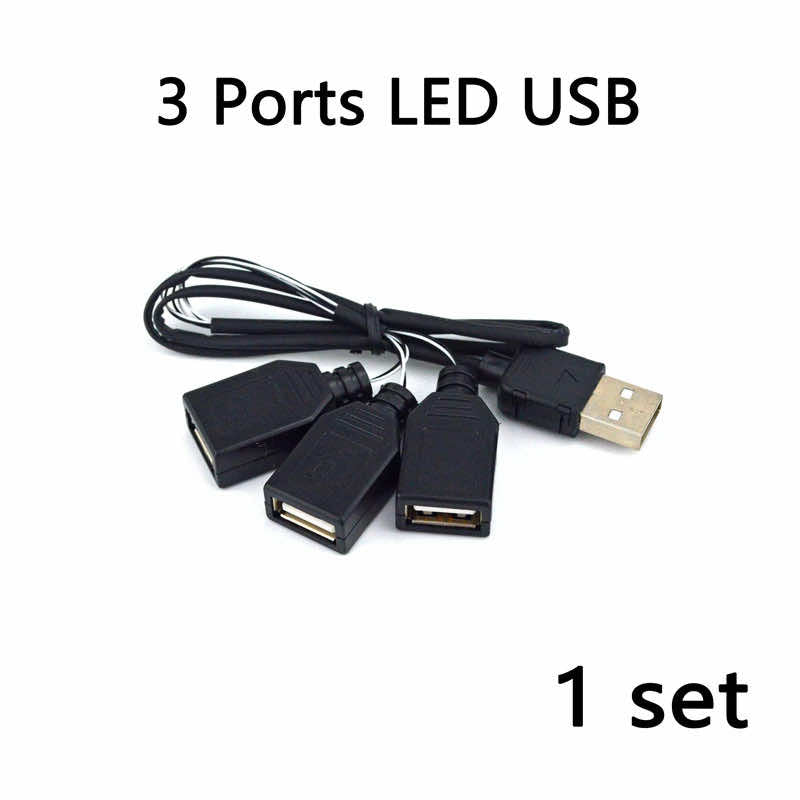 7 USB Ports For LED Light Kit 10220 Street Educational Building Blocks Brick Toy