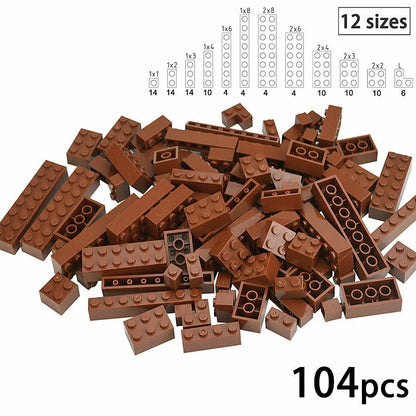 1x2 1x3 1x4 Wall Doors Windows MOC Parts for Lego Kit bricks Building Blocks Set