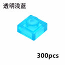 300pcs Thin 1x1 Dots 3024 DIY for Lego Kits Wall bricks Building Blocks Set | The Drift Art Co. 30