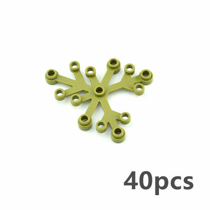 City Parts Kit 2417 2423 Tree Grass Leaves Flower for LEGO Building Blocks set