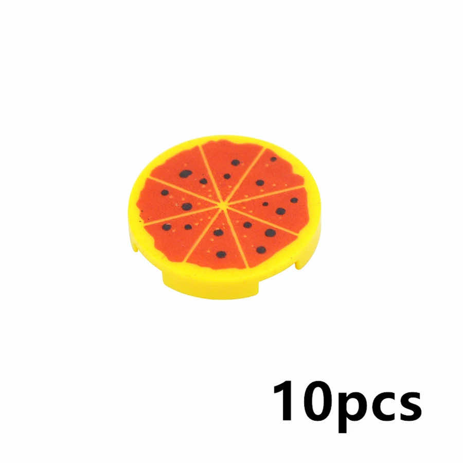 City Food Fish Apple Hot Dog Cake Pizza accessories for Lego Building Block Sets 81 | The Drift Art Co.