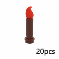 City Food Bonfire 7762 37775 Candle Flame part for Lego Sets Building Block Sets 22 | The Drift Art Co.