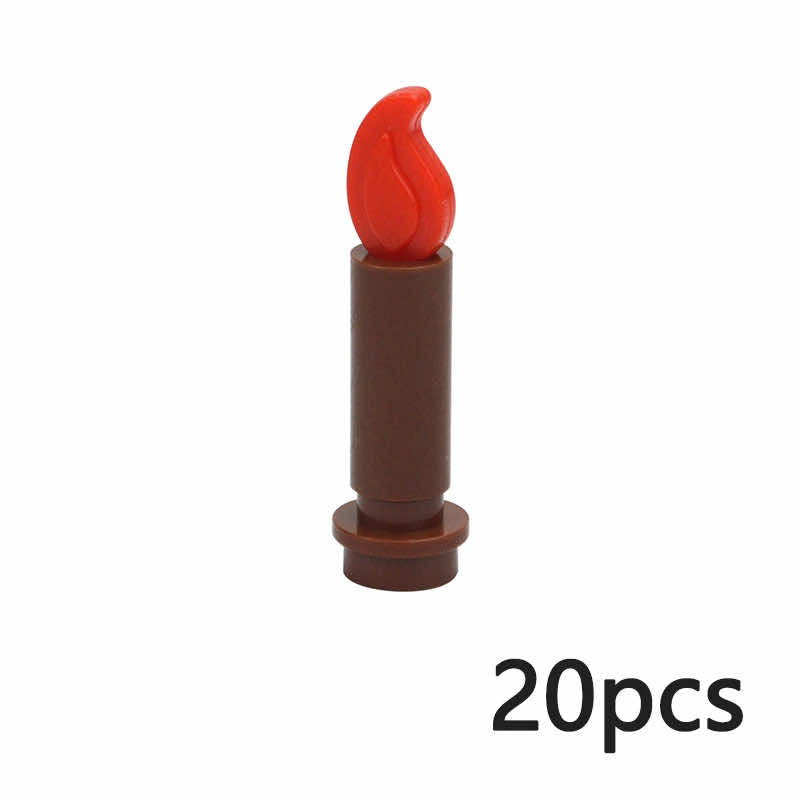 City Food Bonfire 7762 37775 Candle Flame part for Lego Sets Building Block Sets 22 | The Drift Art Co.