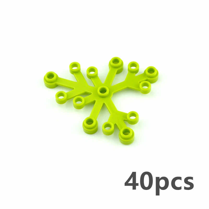 City Parts Kit 2417 2423 Tree Grass Leaves Flower for LEGO Building Blocks set