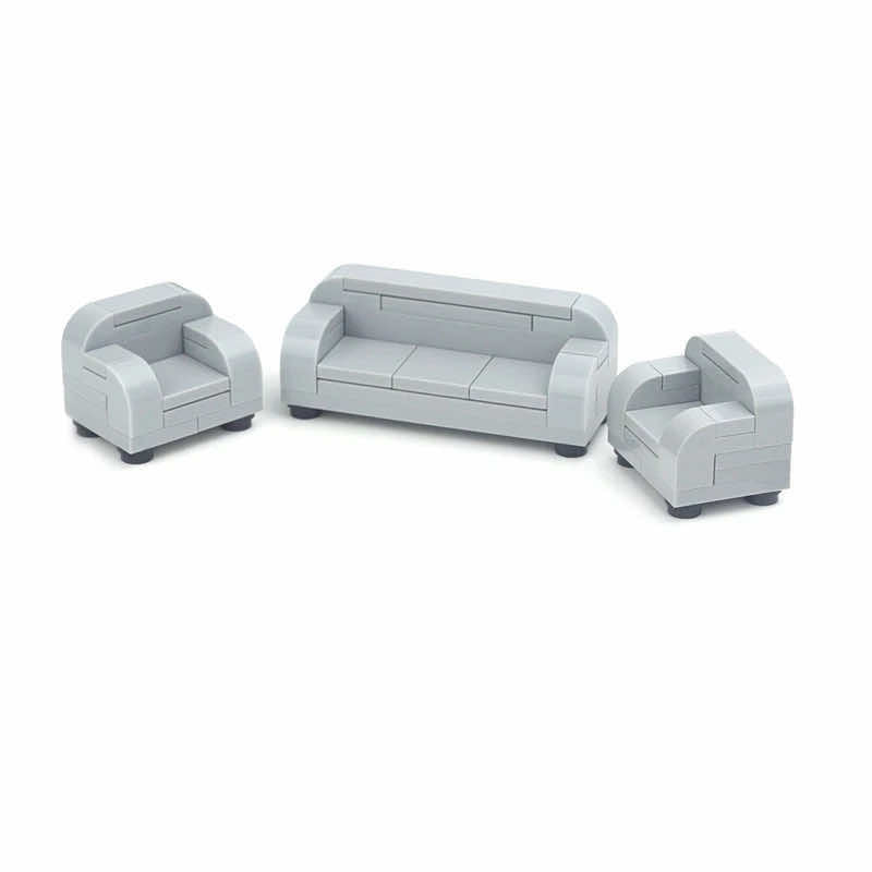 Christmas Tree Desk Dining Pool Table Sofa For Lego Sets Building Blocks Set DIY | The Drift Art Co. 37