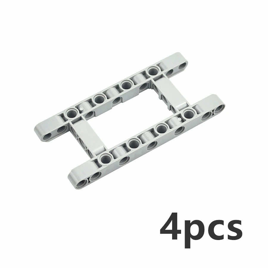 4pc Technic Liftarm Frame Hole 64178 5x11 5x7 for Lego Kits Building Blocks Sets