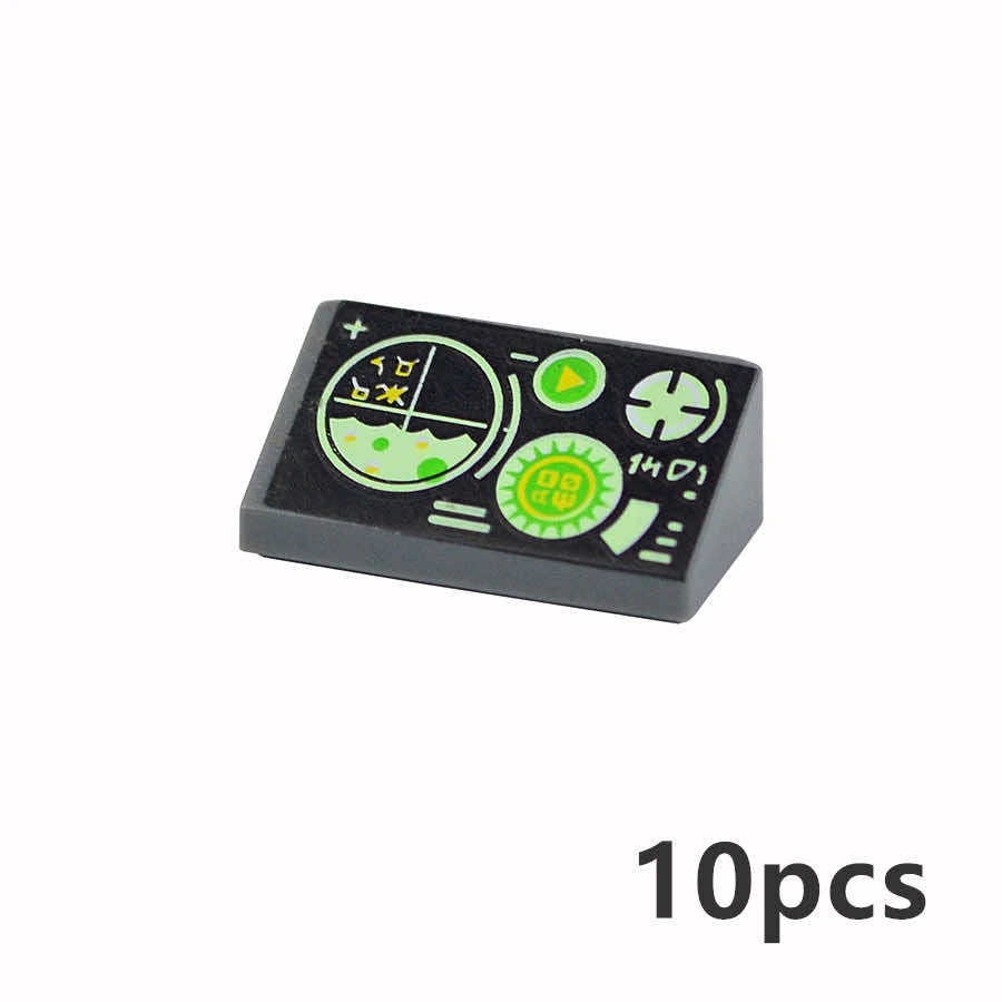 10pcs Meter Dash Board Control Center 85984 for Lego Building Blocks Sets DIY