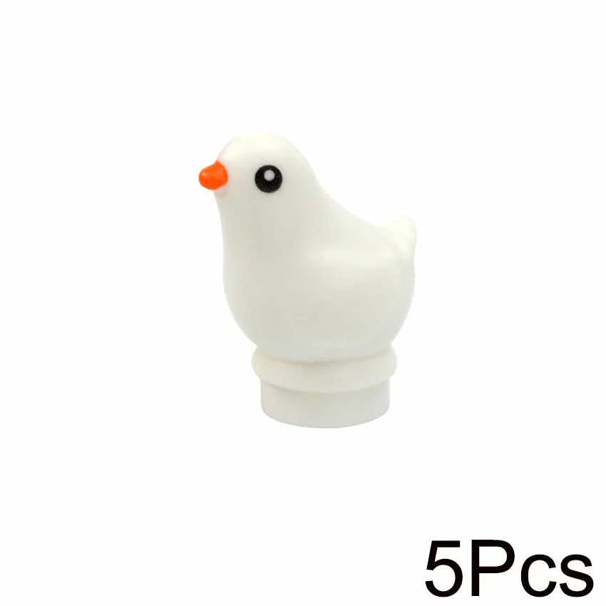 City Animal Building Blocks Duck Swan Cat Pig for LEGO Sets Building Blocks Sets