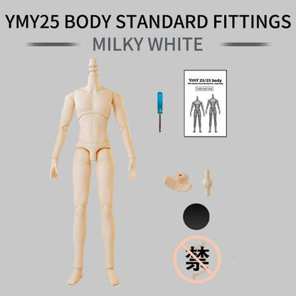 Body - 23/25 YMY body suitable For GSC Head BJD OB Obitsu 11 22 23 Ymy Toy Doll