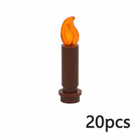 City Food Bonfire 7762 37775 Candle Flame part for Lego Sets Building Block Sets 20 | The Drift Art Co.