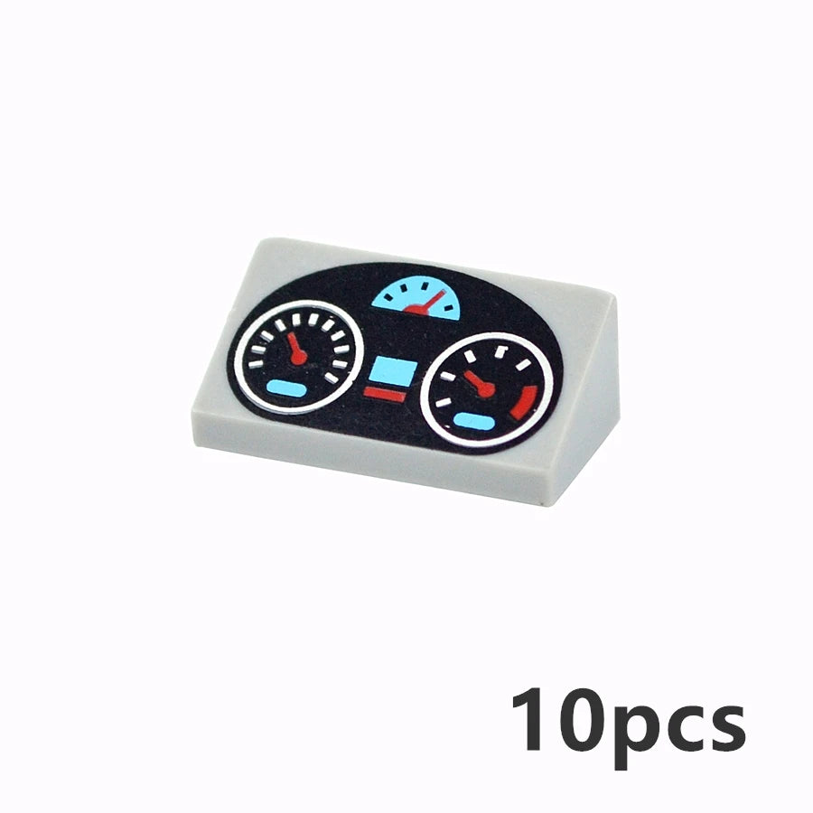 10pcs Meter Dash Board Control Center 85984 for Lego Building Blocks Sets DIY - The Drift Art Co.