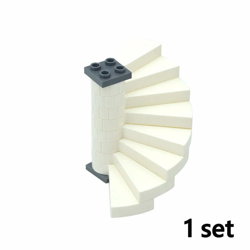 Spiral staircase B - White