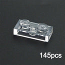 Transparent 1x2 2x2 2x4 Ceramic Tile 3023 3022 3020 Building Blocks Bricks Toy | The Drift Art Co. 17