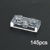 Transparent 1x2 2x2 2x4 Ceramic Tile 3023 3022 3020 Building Blocks Bricks Toy | The Drift Art Co. 17