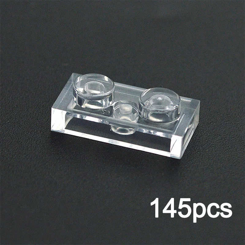 Transparent 1x2 2x2 2x4 Ceramic Tile 3023 3022 3020 Building Blocks Bricks Toy | The Drift Art Co. 17