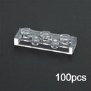 Transparent 1x2 2x2 2x4 Ceramic Tile 3023 3022 3020 Building Blocks Bricks Toy | The Drift Art Co. 18