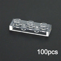 Transparent 1x2 2x2 2x4 Ceramic Tile 3023 3022 3020 Building Blocks Bricks Toy | The Drift Art Co. 18