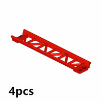 4pc Roller Coaster Rail Bow Slope w Shaft for Lego Kit Building Blocks Brick Set | The Drift Art Co. 13