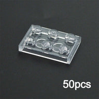 Transparent 1x2 2x2 2x4 Ceramic Tile 3023 3022 3020 Building Blocks Bricks Toy | The Drift Art Co. 24