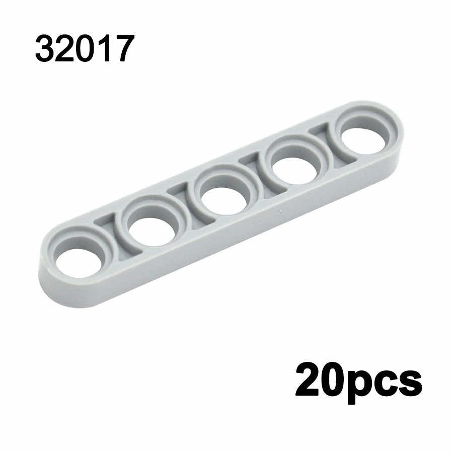 Technic Beam Thin Axle Hole L-shape Part 32251 for Lego Kits Building Blocks Set