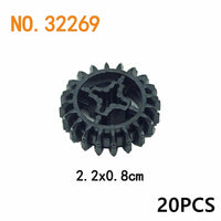 Technic Parts for Lego Kits 92693 32494 Train Car Gear Building Blocks Sets DIY | The Drift Art Co. 26