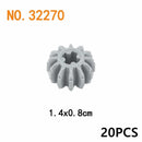 Technic Parts for Lego Kits 92693 32494 Train Car Gear Building Blocks Sets DIY | The Drift Art Co. 35