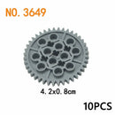 Technic Parts for Lego Kits 92693 32494 Train Car Gear Building Blocks Sets DIY | The Drift Art Co. 24