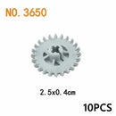 Technic Parts for Lego Kits 92693 32494 Train Car Gear Building Blocks Sets DIY | The Drift Art Co. 40