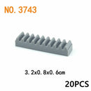 Technic Parts for Lego Kits 92693 32494 Train Car Gear Building Blocks Sets DIY | The Drift Art Co. 20