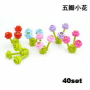 MOC 1x1 five Petal Flowers 24866 Grass Part for LEGO Kits bricks Building Blocks | The Drift Art Co. 18