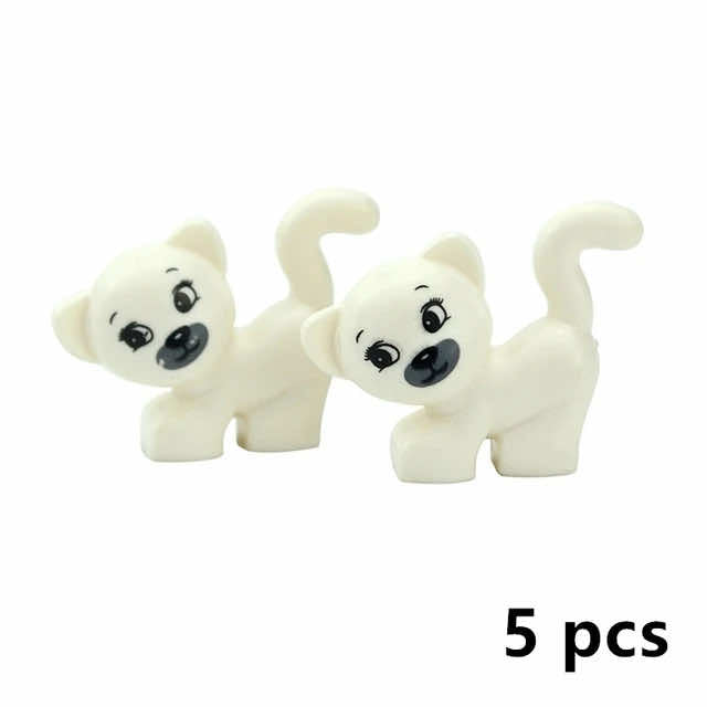 City Animals Zoo Dinosaur Shark Cat Dog Turtle for Sets Building Blocks Sets DIY | The Drift Art Co. 54