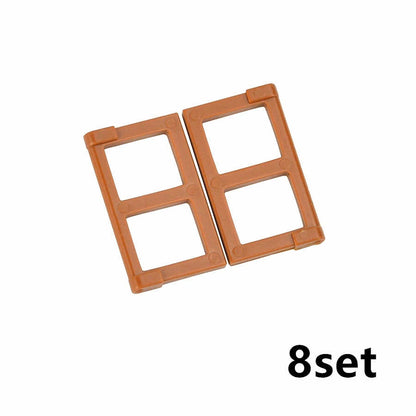 House City Thick Window Door Frame 60596 Parts for Lego Building Block Sets DIY