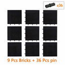 4/3 MOC Technic base plates Dots 65803 16x16 For LEGO Kits Building Blocks DIY | The Drift Art Co. 11