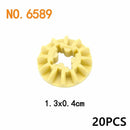 Technic Parts for Lego Kits 92693 32494 Train Car Gear Building Blocks Sets DIY | The Drift Art Co. 30