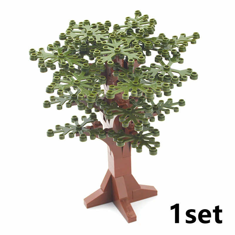 Plant Tree Leaf Flower Parts for Lego Sets 30176 3741 Building Blocks Sets DIY | The Drift Art Co. 18