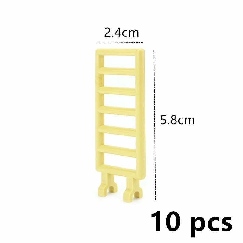 MOC Parts for Lego Kits 98283 Wall Stairs Ladder bricks Building Blocks Sets DIY