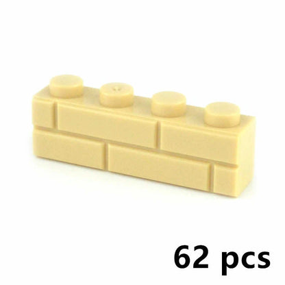 MOC Parts for Lego Kits 98283 Wall Stairs Ladder bricks Building Blocks Sets DIY