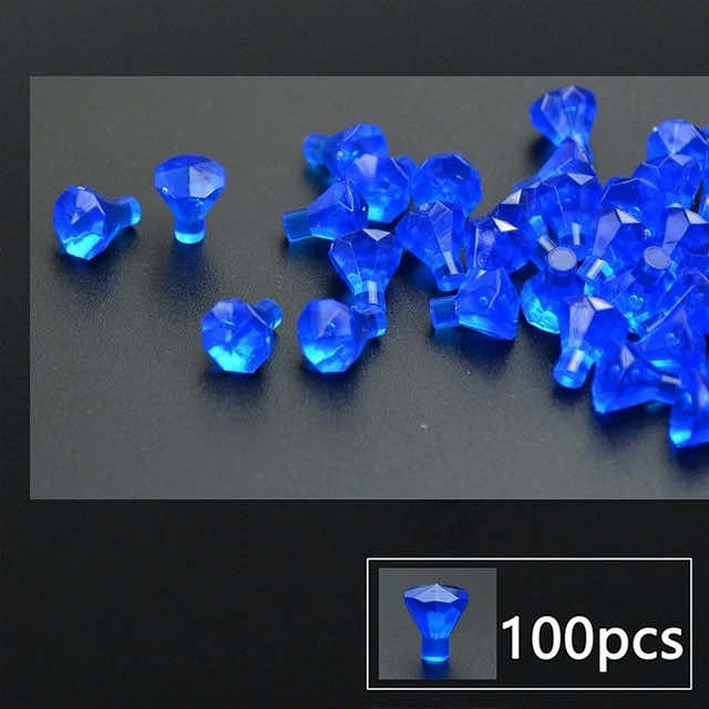 Treasure Gold Silver Diamond Jewel Dollar For Lego Building Block Brick Sets DIY | The Drift Art Co. 23