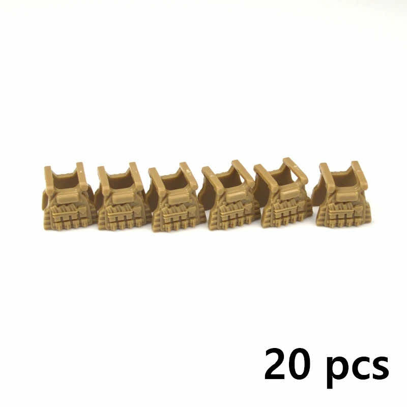 Swat Weapon Soldier Guns Fence Ghillie Army WW2 Figures Building Blocks Toy DIY | The Drift Art Co. 26