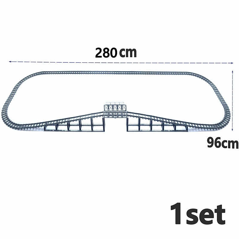 City Rail Flexible Tracks for Lego Kit Train Building Blocks Sets DIY - 20 Sets! | The Drift Art Co. 21