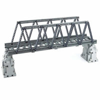 Bridge Tracks w/ Rock for Lego Kit Train Building Blocks Sets DIY - 20 Sets! | The Drift Art Co. 9