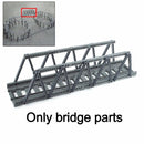 City Rail Flexible Tracks for Lego Kit Train Building Blocks Sets DIY - 20 Sets! | The Drift Art Co. 23