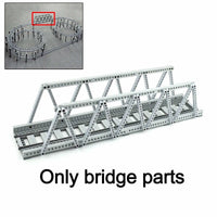 City Rail Flexible Tracks for Lego Kit Train Building Blocks Sets DIY - 20 Sets! | The Drift Art Co. 24